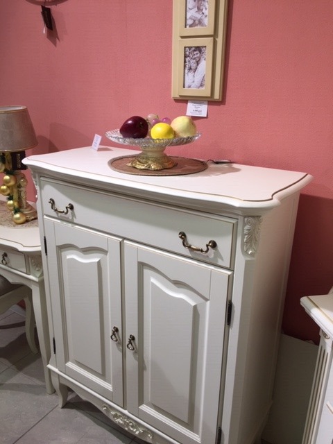 Комод Aletan Provence, цвет: слоновая кость-золото 95х43х113 см (B404G)B404G Комод Aletan Provence, цвет: слоновая кость-золото 95х43х113 см (B404G)B404G
