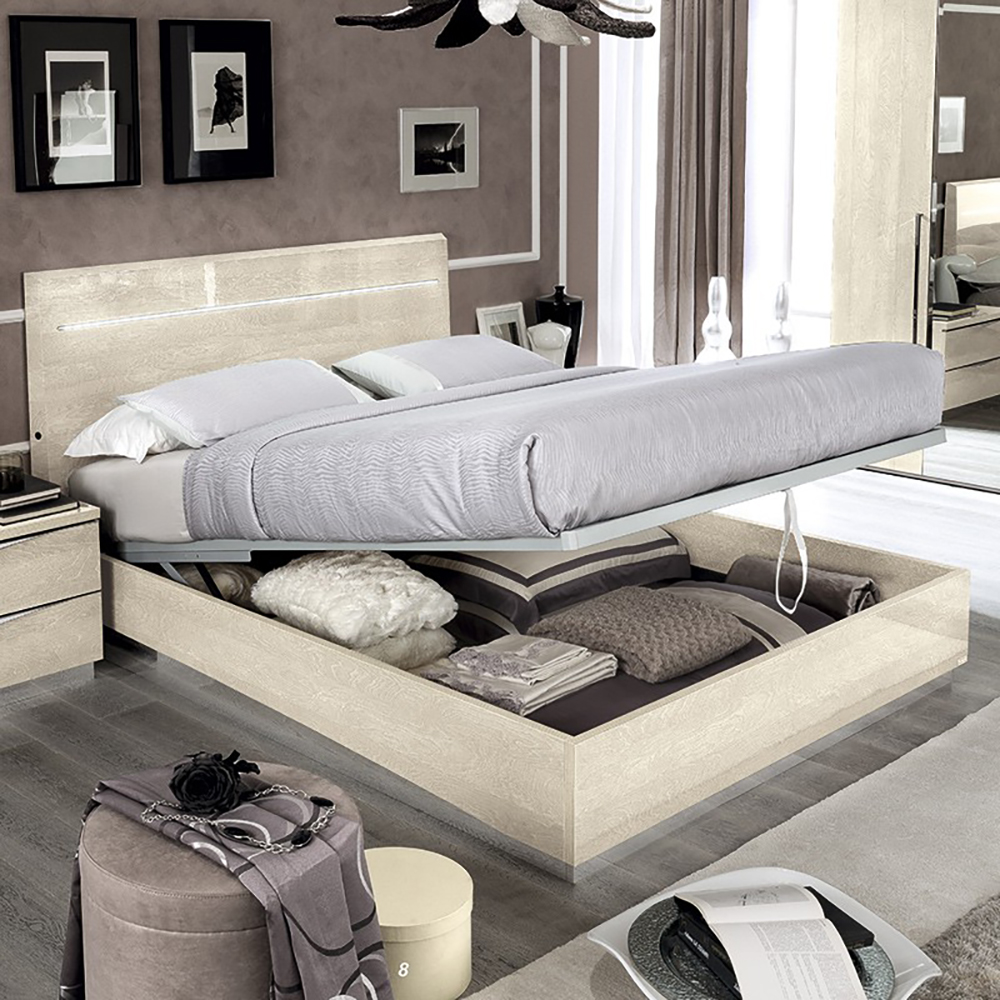 Кровать Legno Camelgroup Platinum sabbia, с подъемным механизмом, подсветкой, цвет: янтарная береза, 180x200 см (136LET.44BS)136LET.44BS Кровать Legno Camelgroup Platinum sabbia, с подъемным механизмом, подсветкой, цвет: янтарная береза, 180x200 см (136LET.44BS)136LET.44BS