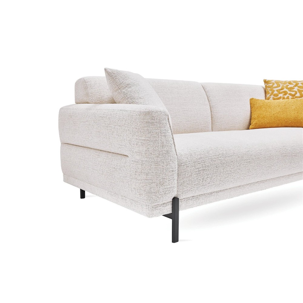 Диван-кровать белый Enza Home Terra, трёхместный, размер 226х98х81 см Диван-кровать белый Enza Home Terra, трёхместный, размер 226х98х81 см