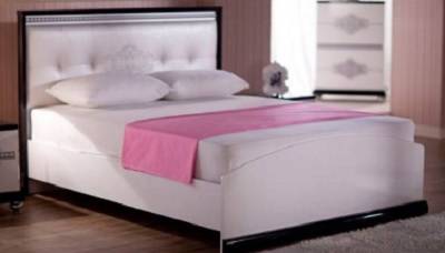 Кровать белого цвета от "Беллона"