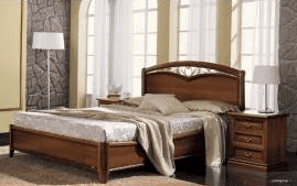 Красивая двуспальная кровать из Италии